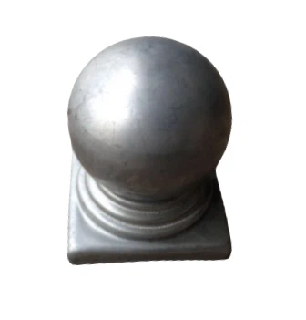 Stainless Steel Guardrail Ball Cap Production
